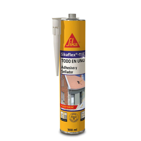 Adhesivo y Sellador de juntas Sikaflex 11FC Purform 300 ml Blanco