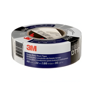 Cinta para Ductos de Uso Extremo 3M™ DT17, 17 mil, 48 mm x 32 m, 24 Rollos por Caja