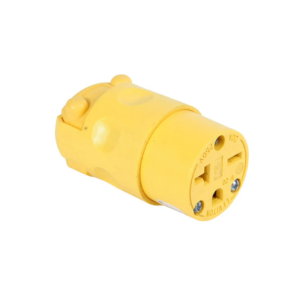Conector Aereo 20A 250V Tuerto Chino PVC Leviton Levitón
