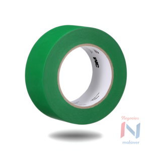 Cinta de Enmascarar Verde Resistente a los Rayos UV 3M™, 48 mm x 55 m, 24 Rollos