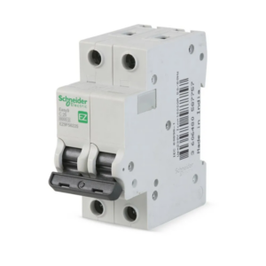 Interruptor Termomagnético Schneider Electric Easy 9 2x25A en PVC Blanco