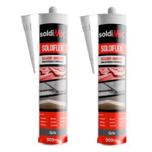 COMBO 2 Soldiflex Gris 300ml Soldimix