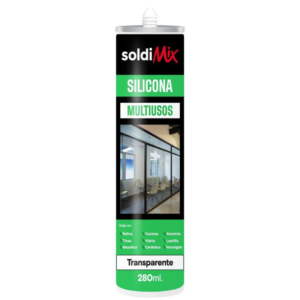 Silicona Multiusos Soldimix Transparente 280ml
