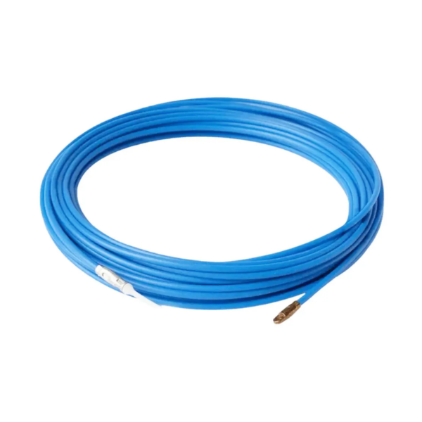 WINCHA PASACABLE ACERO FORRADA CON PVC AZUL 30mts