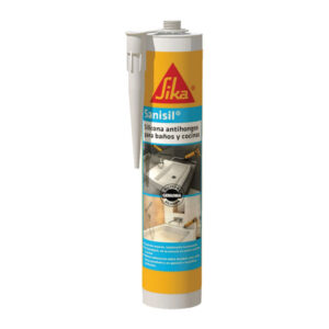 Silicona Antihongos Para Baños Y Cocinas Sanisil Blanco 280ml