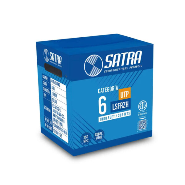 Cable U/UTP Cat6