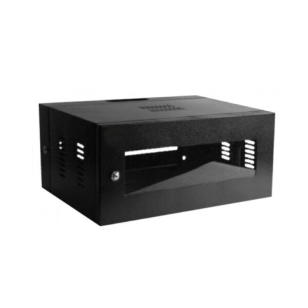 Gabinete de 4 RU Pared Nacional Abatible-Puerta de Vidrio
